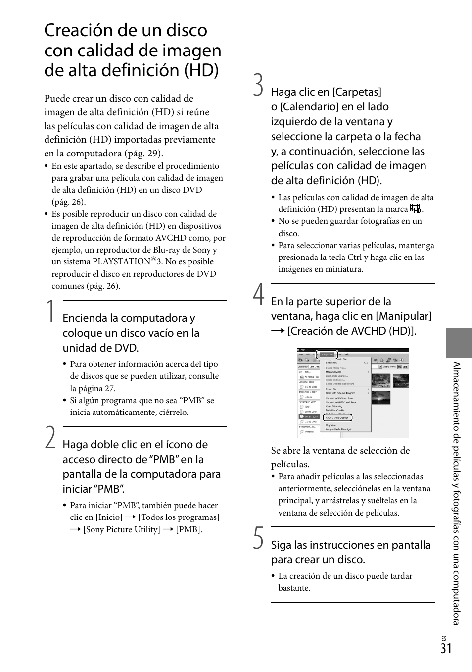 Sony HDR-CX100 User Manual | Page 93 / 124