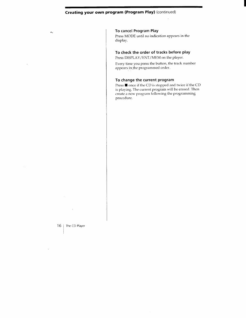 Sony CFD-350 User Manual | Page 16 / 27