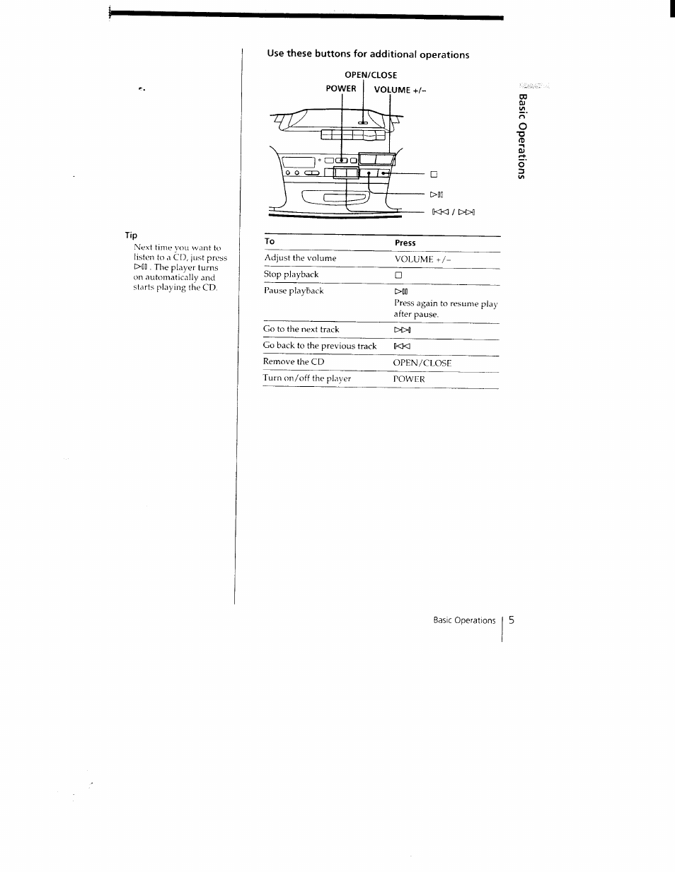 Sony CFD-350 User Manual | Page 5 / 27