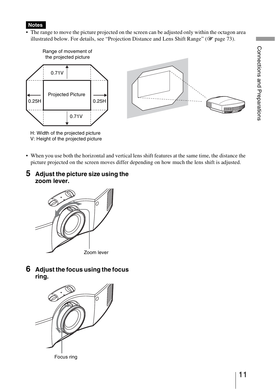 Sony VPL-HW40ES User Manual | Page 11 / 79