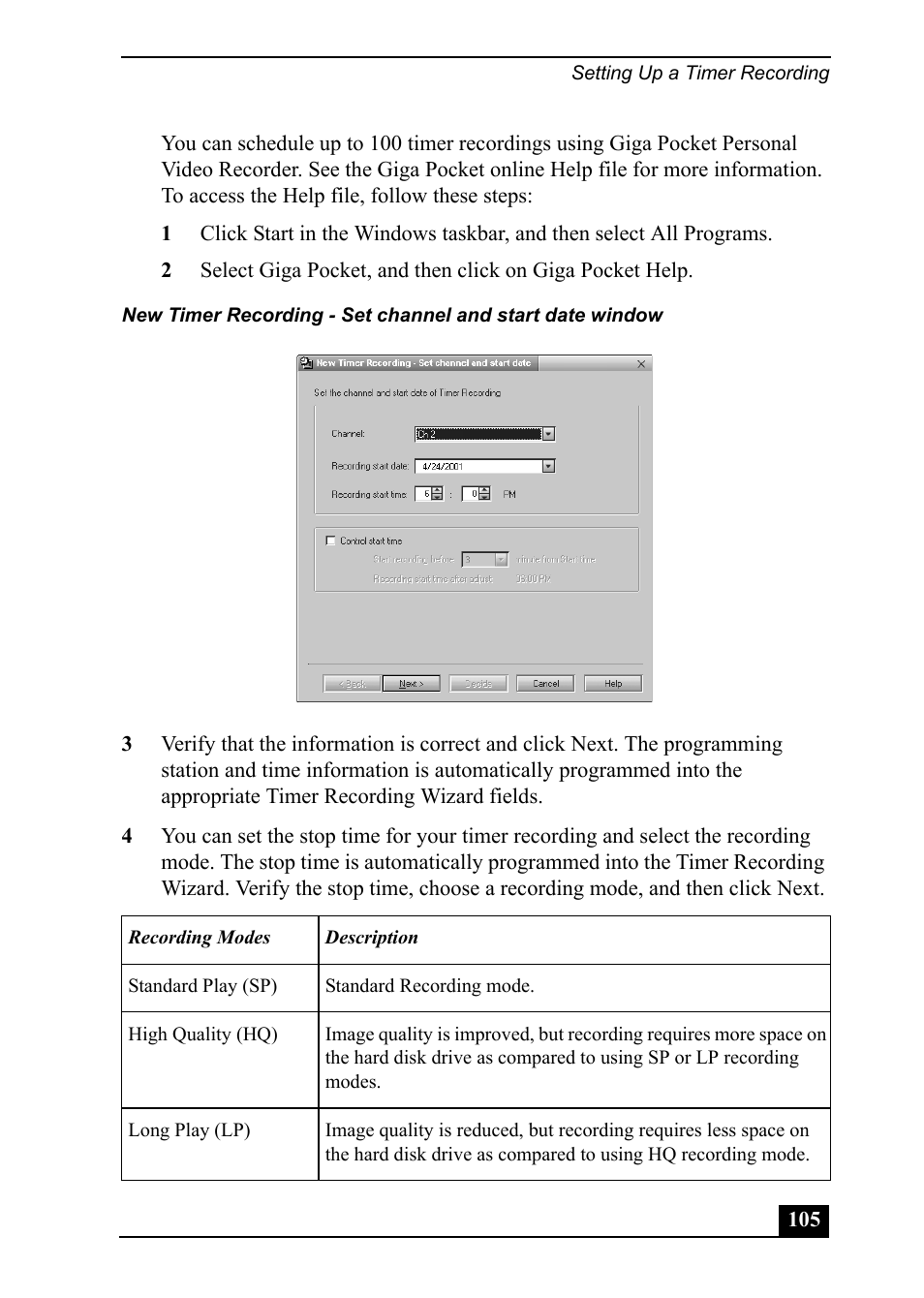Sony PCV-MXS20 User Manual | Page 105 / 113