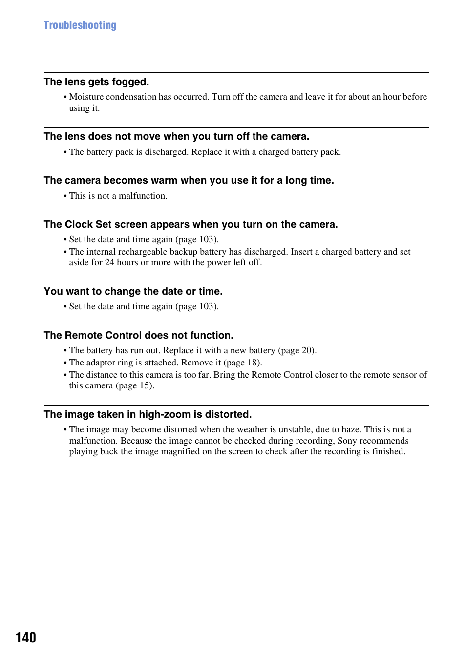 O 140 | Sony DSC-H50 User Manual | Page 140 / 154