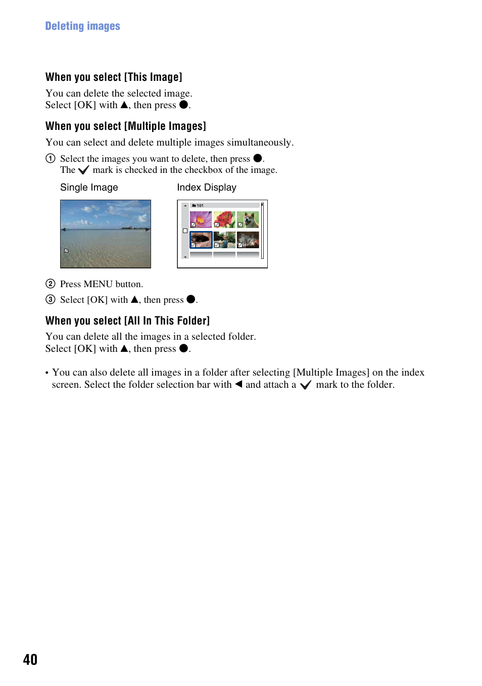 Sony DSC-W130 User Manual | Page 40 / 128