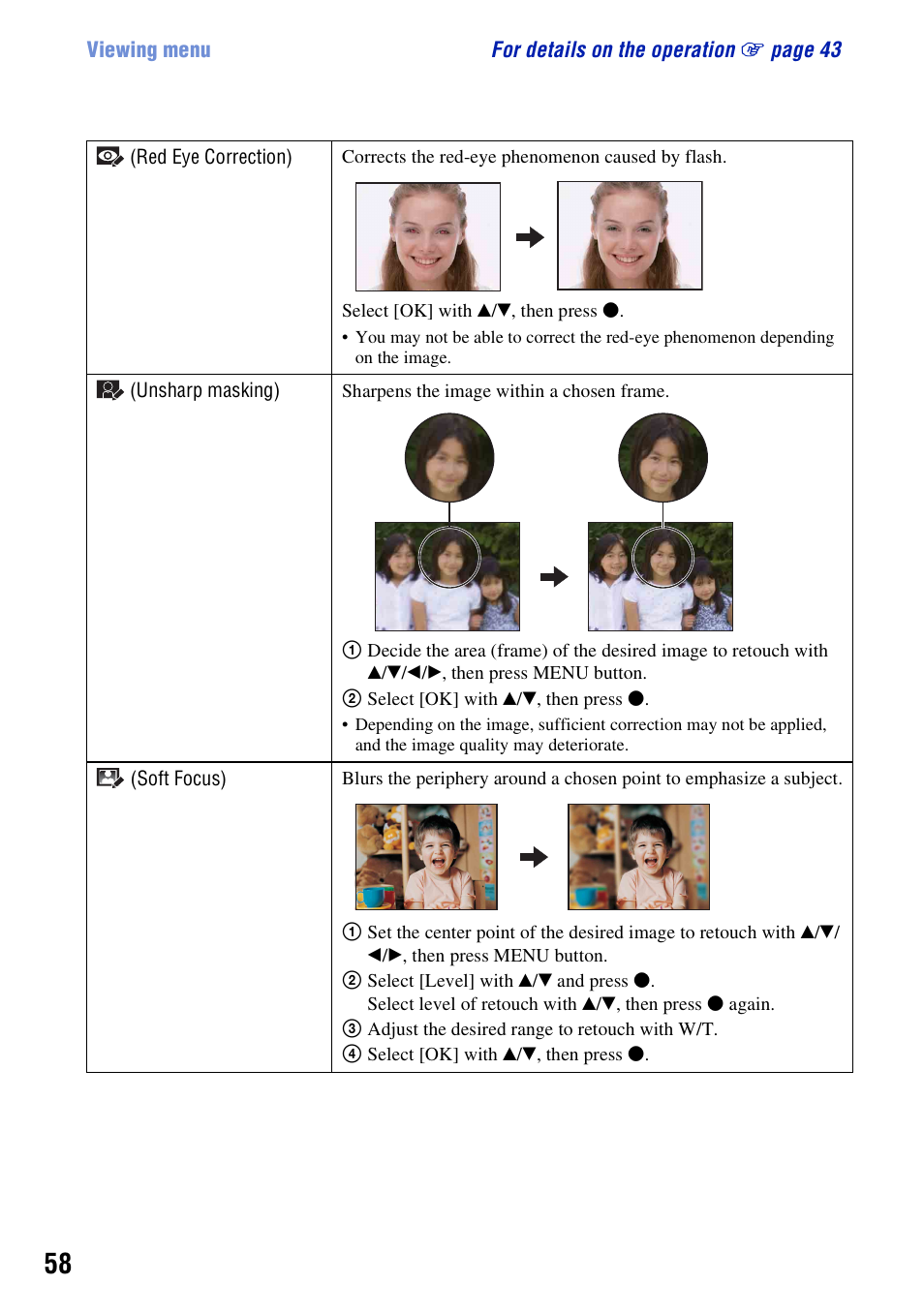 Sony DSC-W130 User Manual | Page 58 / 128