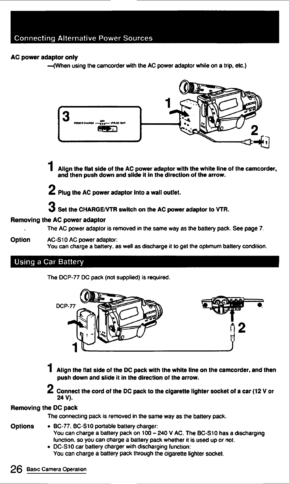 Sony CCD-FX510 User Manual | Page 26 / 76