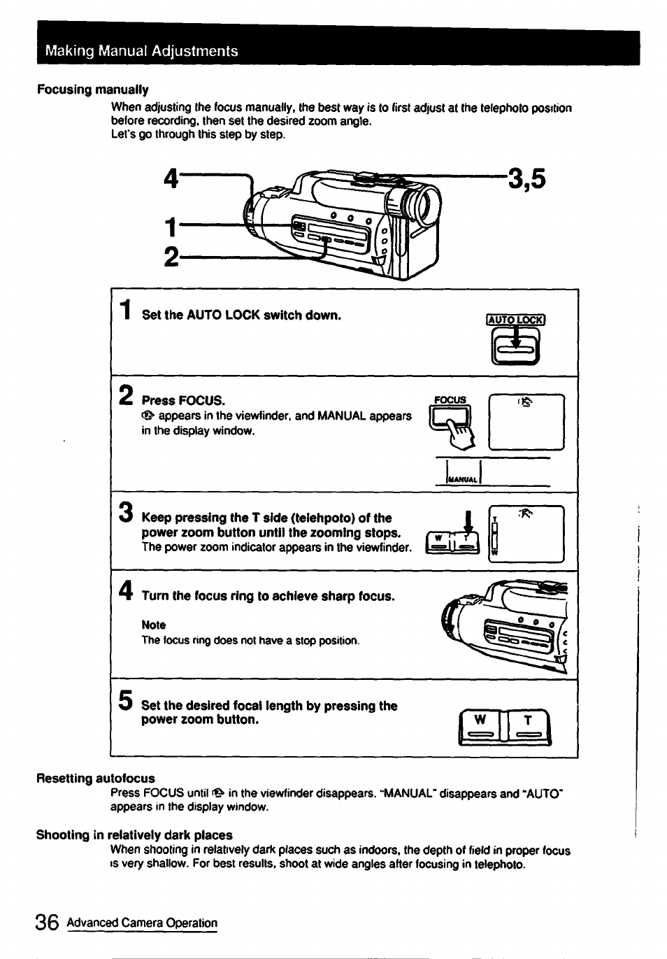 Sony CCD-FX510 User Manual | Page 36 / 76