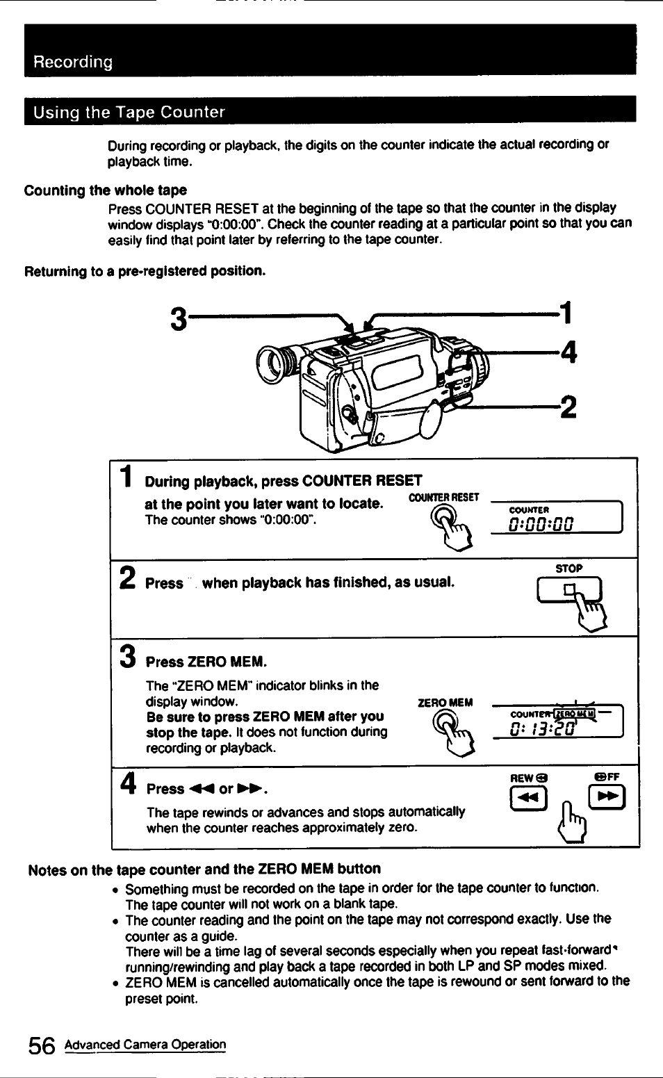 Sony CCD-FX510 User Manual | Page 56 / 76