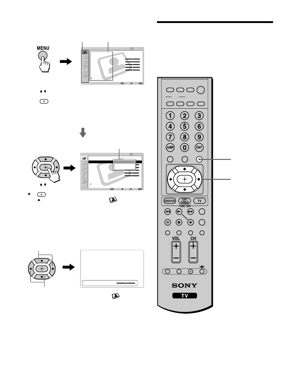 Selecting the on-screen menu language, Selecting the on-screen menu, Language | 2 - 4 1, 5 selecting the on-screen menu language | Sony KE-42M1 User Manual | Page 38 / 84