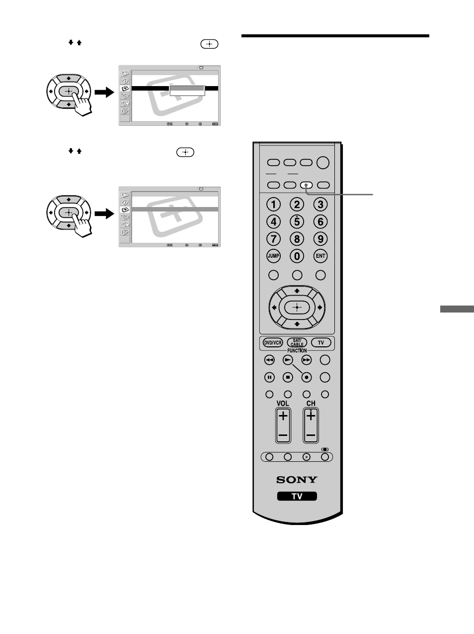 Turning off the tv automatically, Using advanced features, Press v/v to select “all white,” then press | Press menu to exit the menu screen | Sony KE-42M1 User Manual | Page 75 / 84
