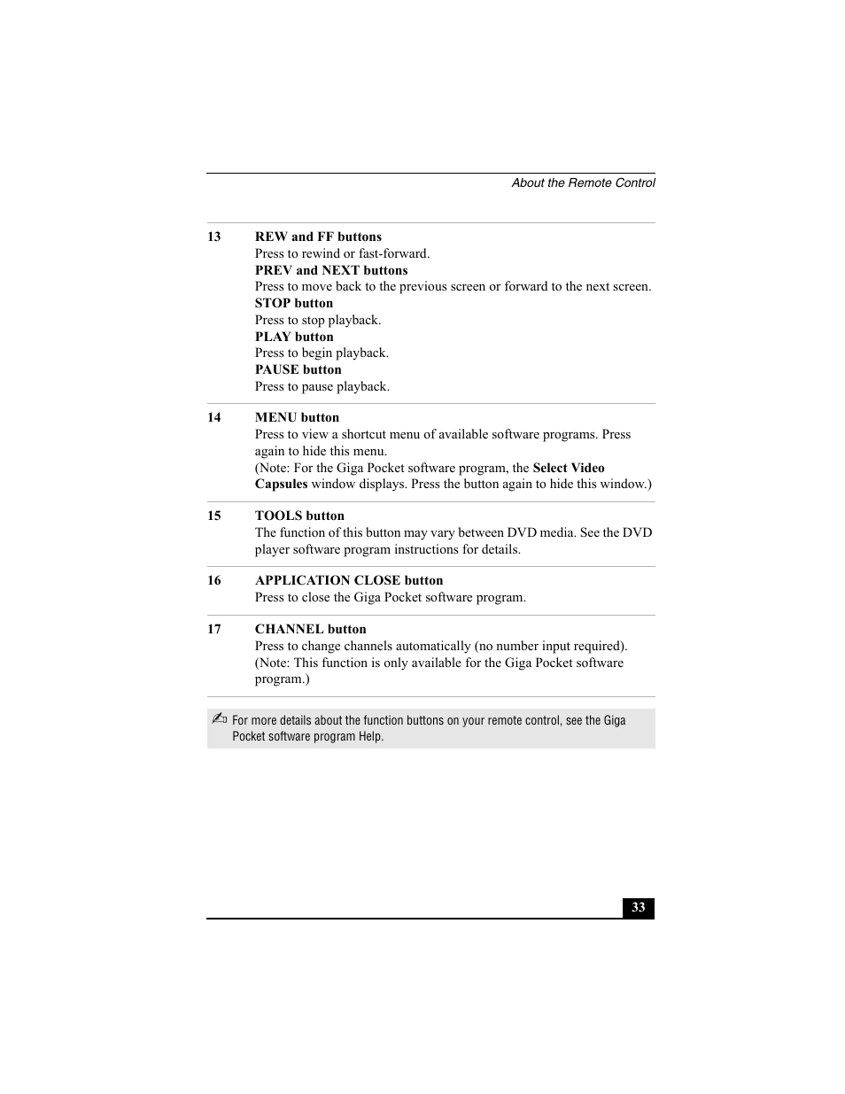 Sony PCV-V200G User Manual | Page 33 / 60
