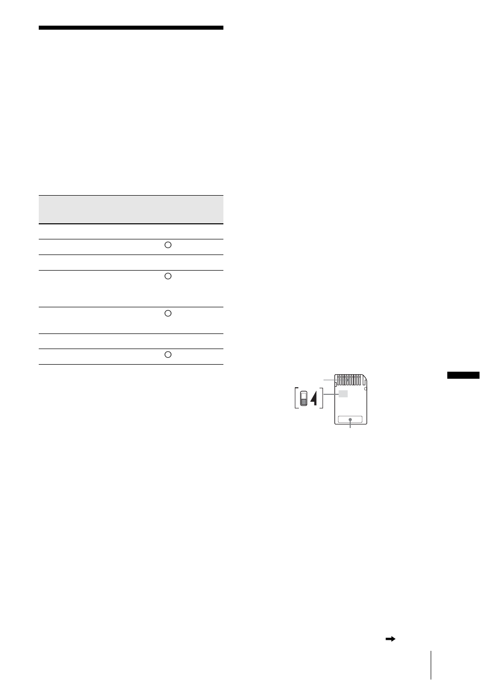 About the “memory stick, P. 97), On.(p. 97) | Sony DCR-IP1 User Manual | Page 97 / 116