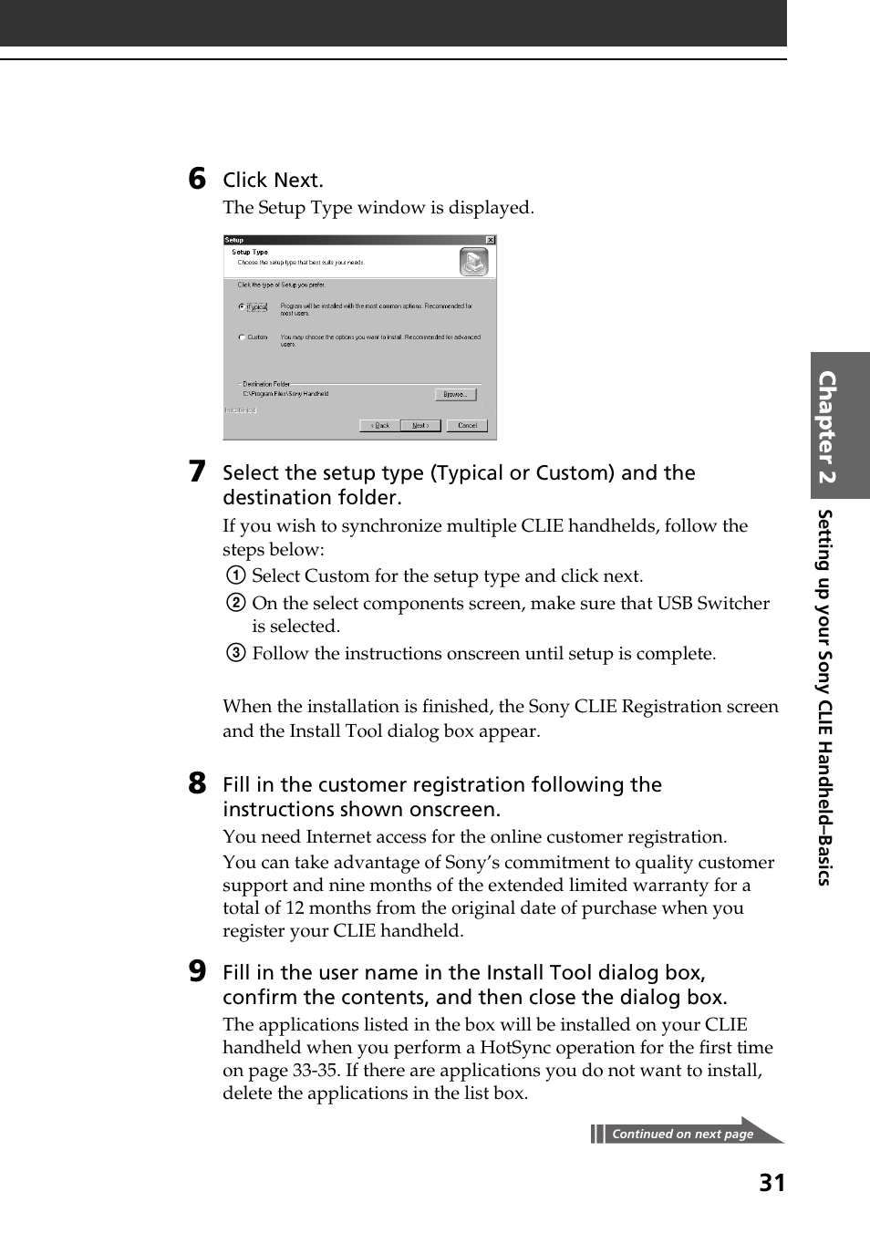 Sony PEG-S320 User Manual | Page 31 / 57