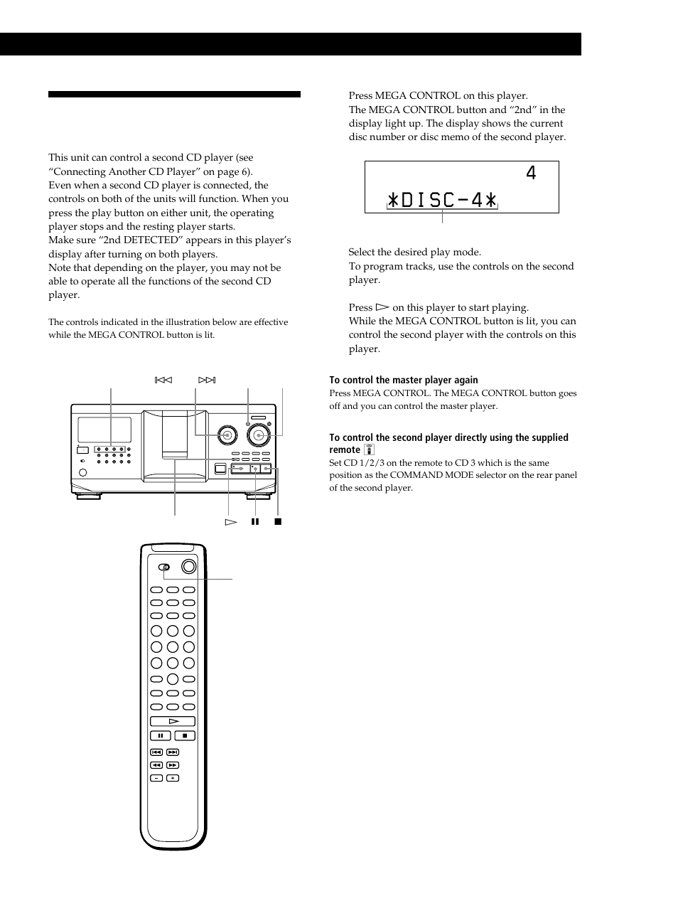 Playing cds getting started playing cds | Sony CDP-CX355 User Manual | Page 21 / 36