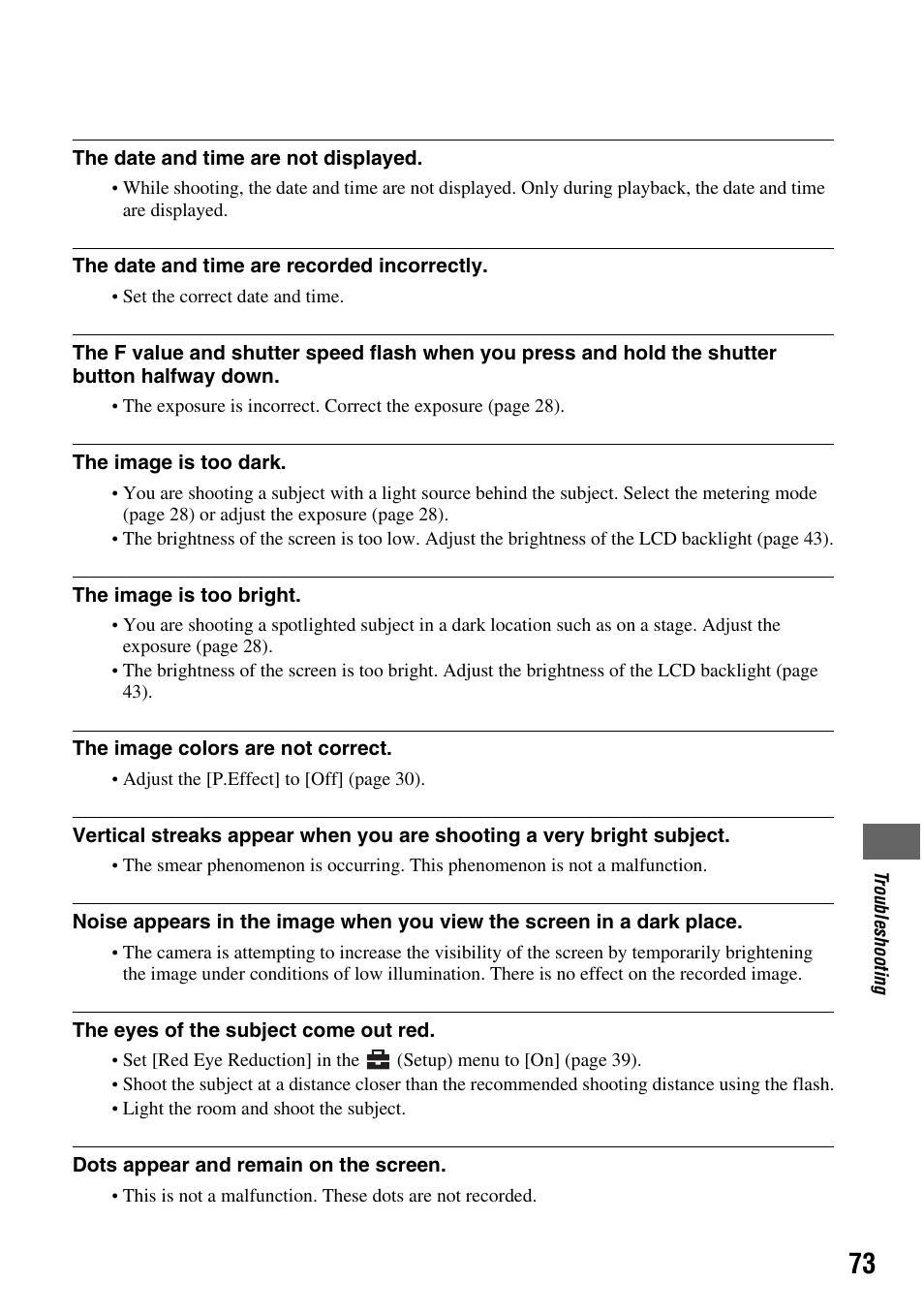 Sony DSC-S45 User Manual | Page 73 / 91