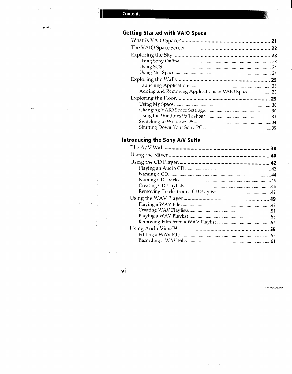 Sony PCV-90 User Manual | Page 5 / 155