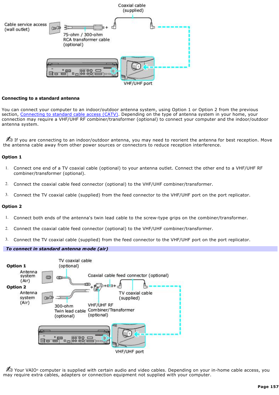 Sony VGN-A600P User Manual | Page 157 / 269