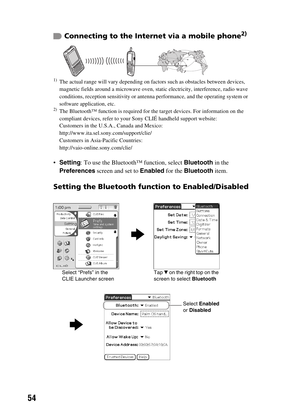 Sony PEG-TG50 User Manual | Page 54 / 104