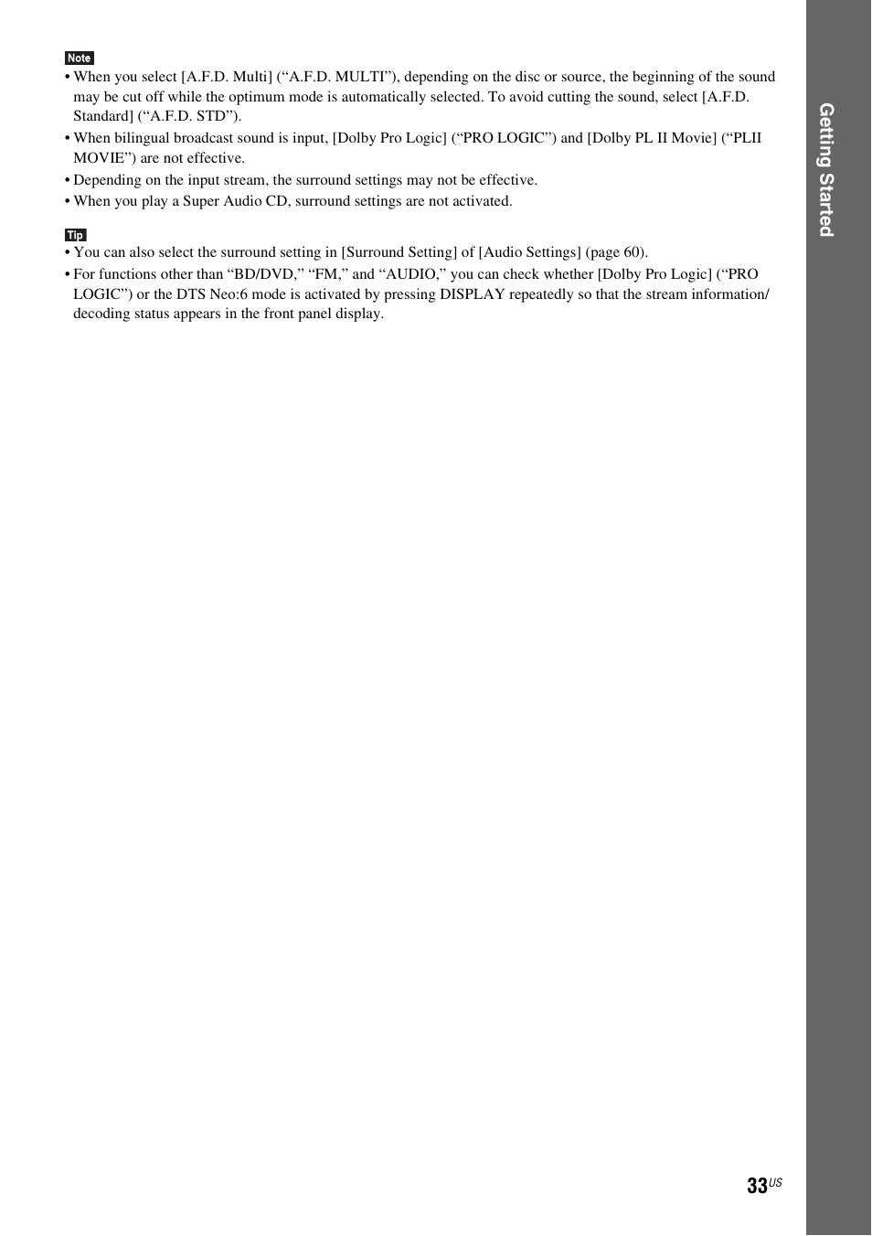 Sony BDV-E580 User Manual | Page 33 / 80