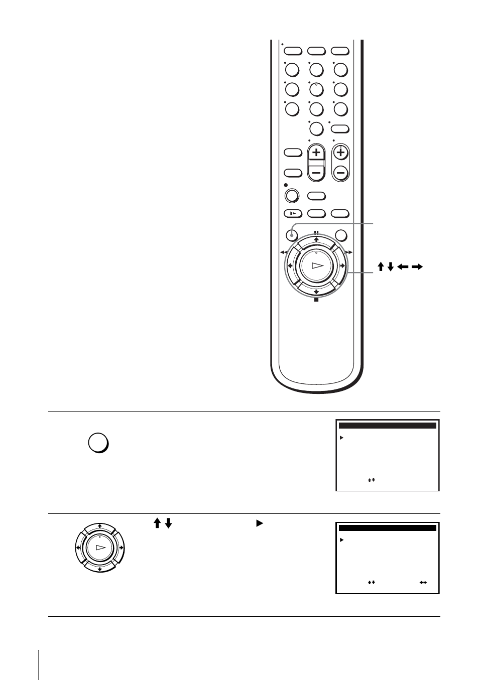 Press menu | Sony SLV-N900 User Manual | Page 40 / 84