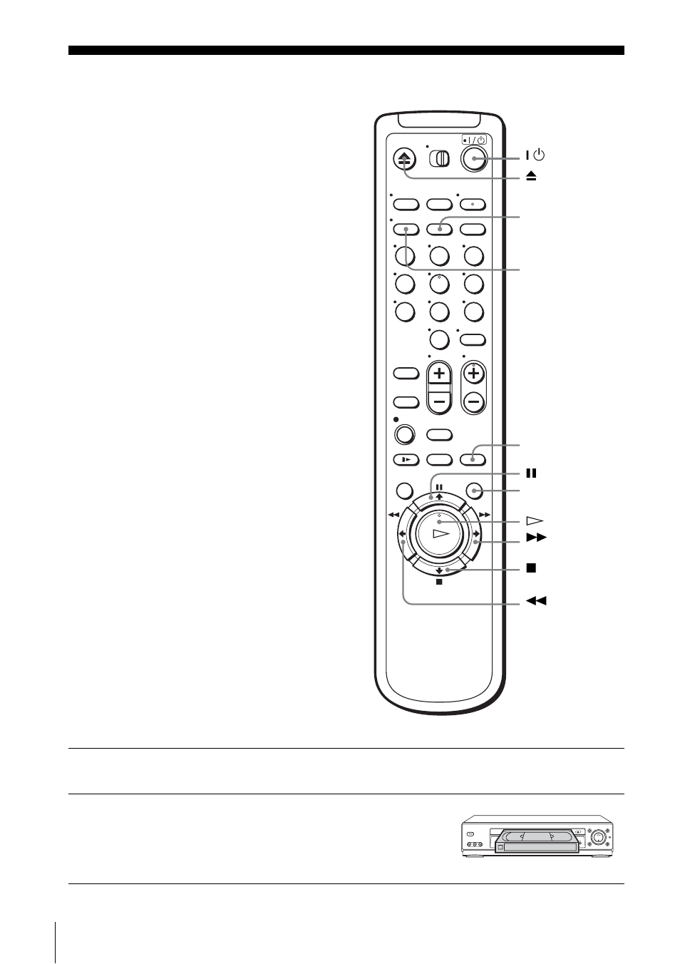 Playing a tape | Sony SLV-N900 User Manual | Page 42 / 84