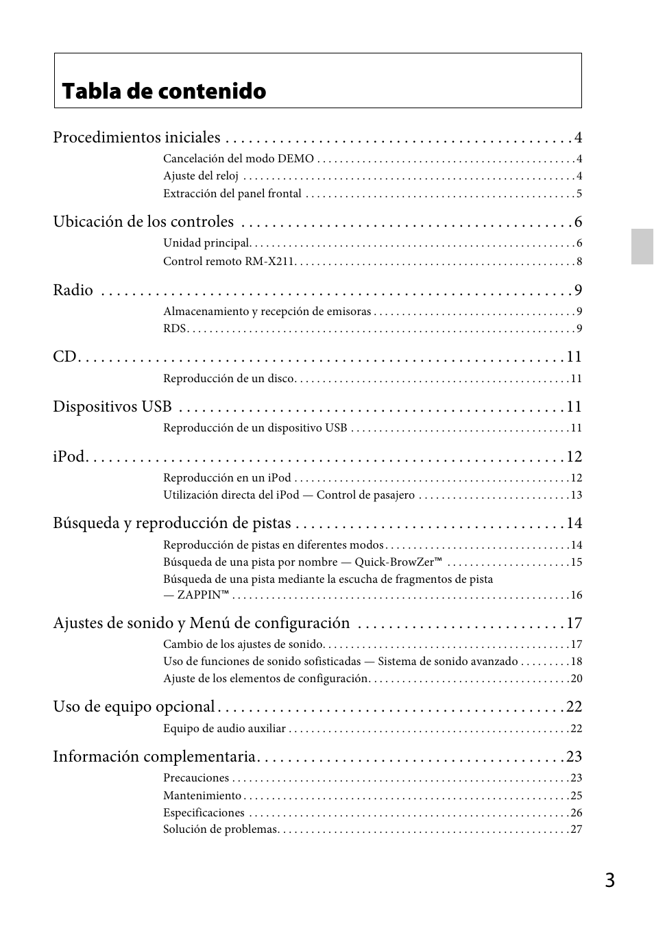 Sony CDX-GT56UIW User Manual | Page 27 / 56