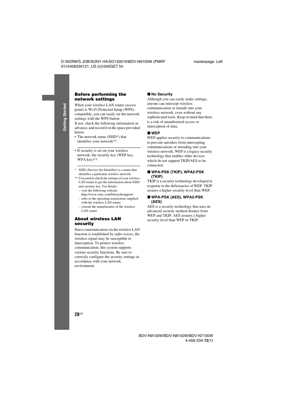 Sony BDV-N8100W User Manual | Page 28 / 88