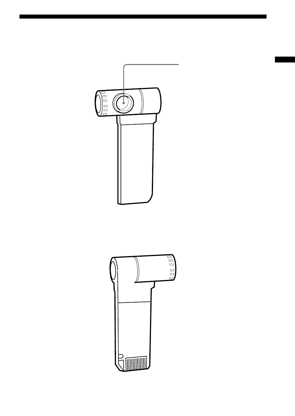Identifying the parts | Sony PEGA-MSC1 User Manual | Page 7 / 28