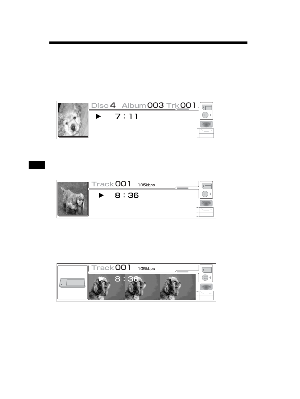Displaying/storing a static image from a, Memory stick | Sony MEX-5DI User Manual | Page 18 / 170