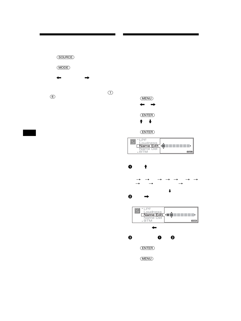 Storing only desired stations, Storing station names, Station memo | If fm ster | Sony MEX-5DI User Manual | Page 28 / 170