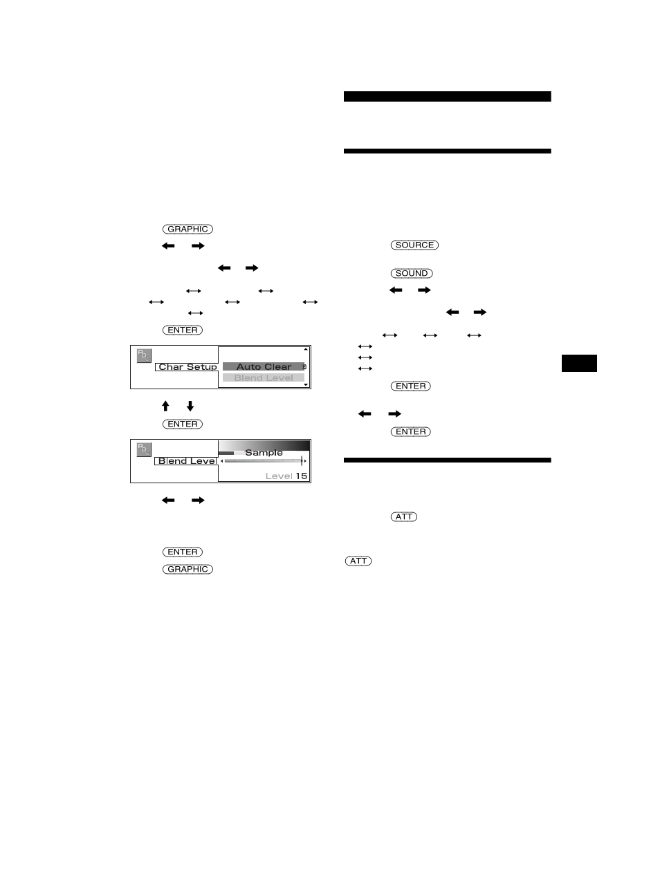 Other functions, Adjusting the sound characteristics, Quickly attenuating the sound | Sony MEX-5DI User Manual | Page 39 / 170