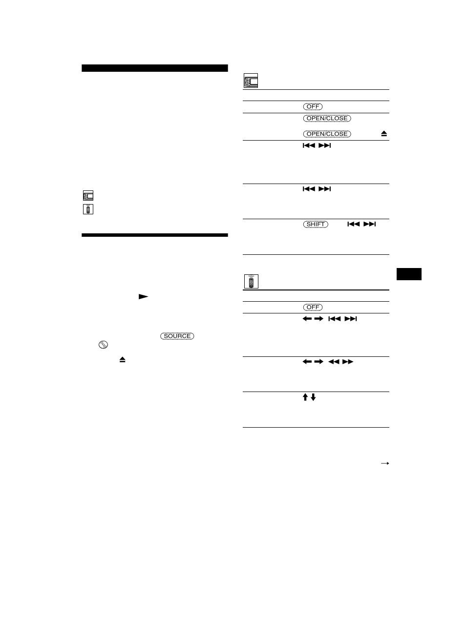 Lecteur cd/mg-ms lecteur cd ou md (en option), Lecture d’un disque | Sony MEX-5DI User Manual | Page 75 / 170