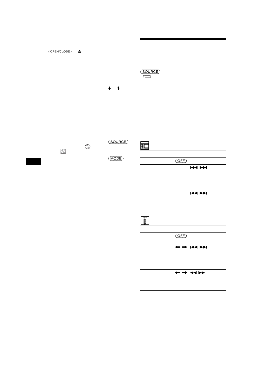Lire un “mg memory stick | Sony MEX-5DI User Manual | Page 76 / 170