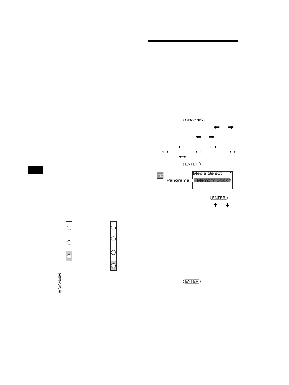 Définition des réglages d’une image panorama, Panorama (mode panorama/papier peint), Panorama | Sony MEX-5DI User Manual | Page 88 / 170