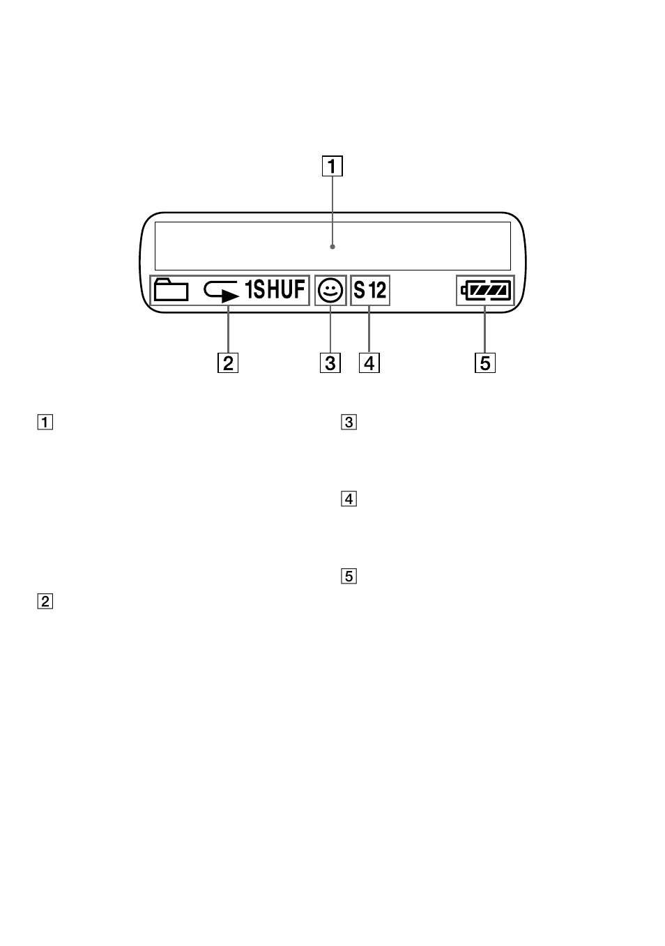 Display | Sony NW-E75 User Manual | Page 11 / 48