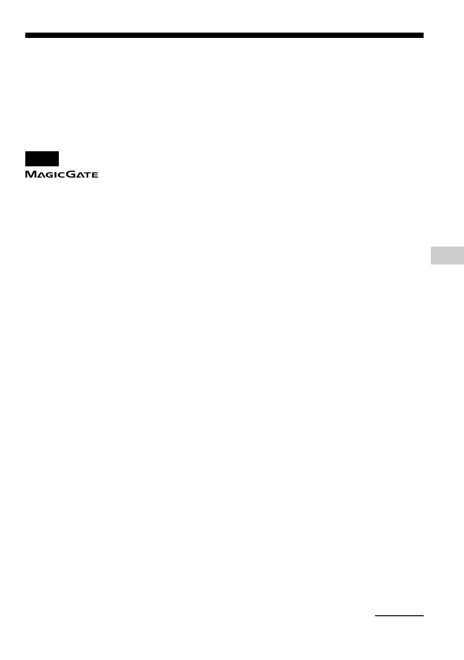 Glossary | Sony NW-E75 User Manual | Page 41 / 48