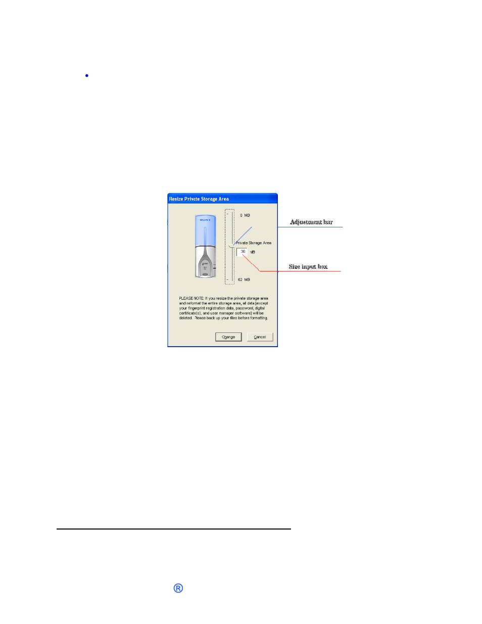Note, Etting, Indows | Ccount for, Ingerprint, Ogon, Training your puppy ® unit page 15 | Sony FIU-810 User Manual | Page 15 / 43