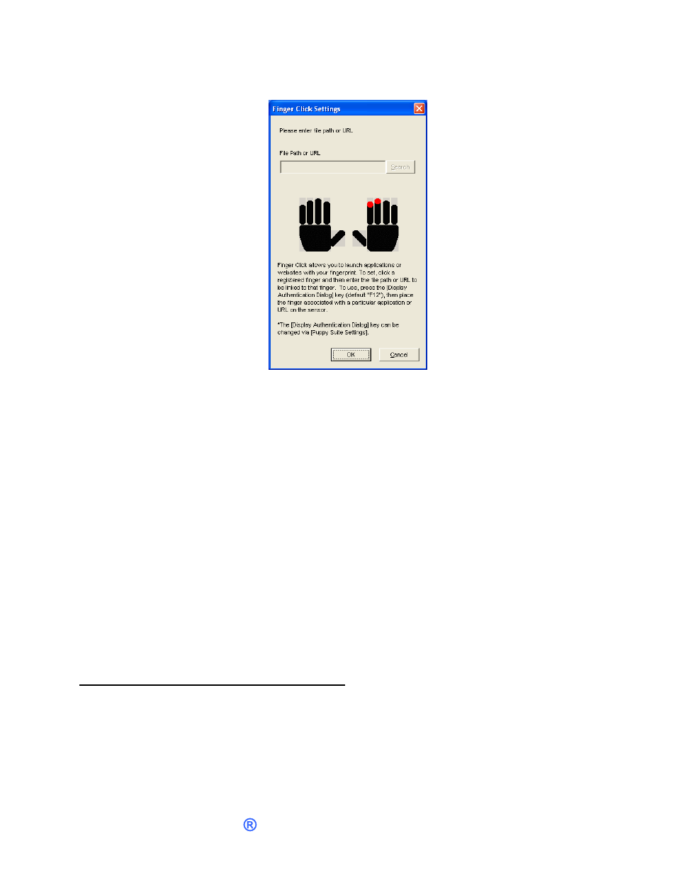 Finger click: register web site or application, Finger click: use finger click, Certificate manager: using digital certificates | Ertificate, Anager, Sing, Igital, Ertificates, Training your puppy ® unit page 26 | Sony FIU-810 User Manual | Page 26 / 43
