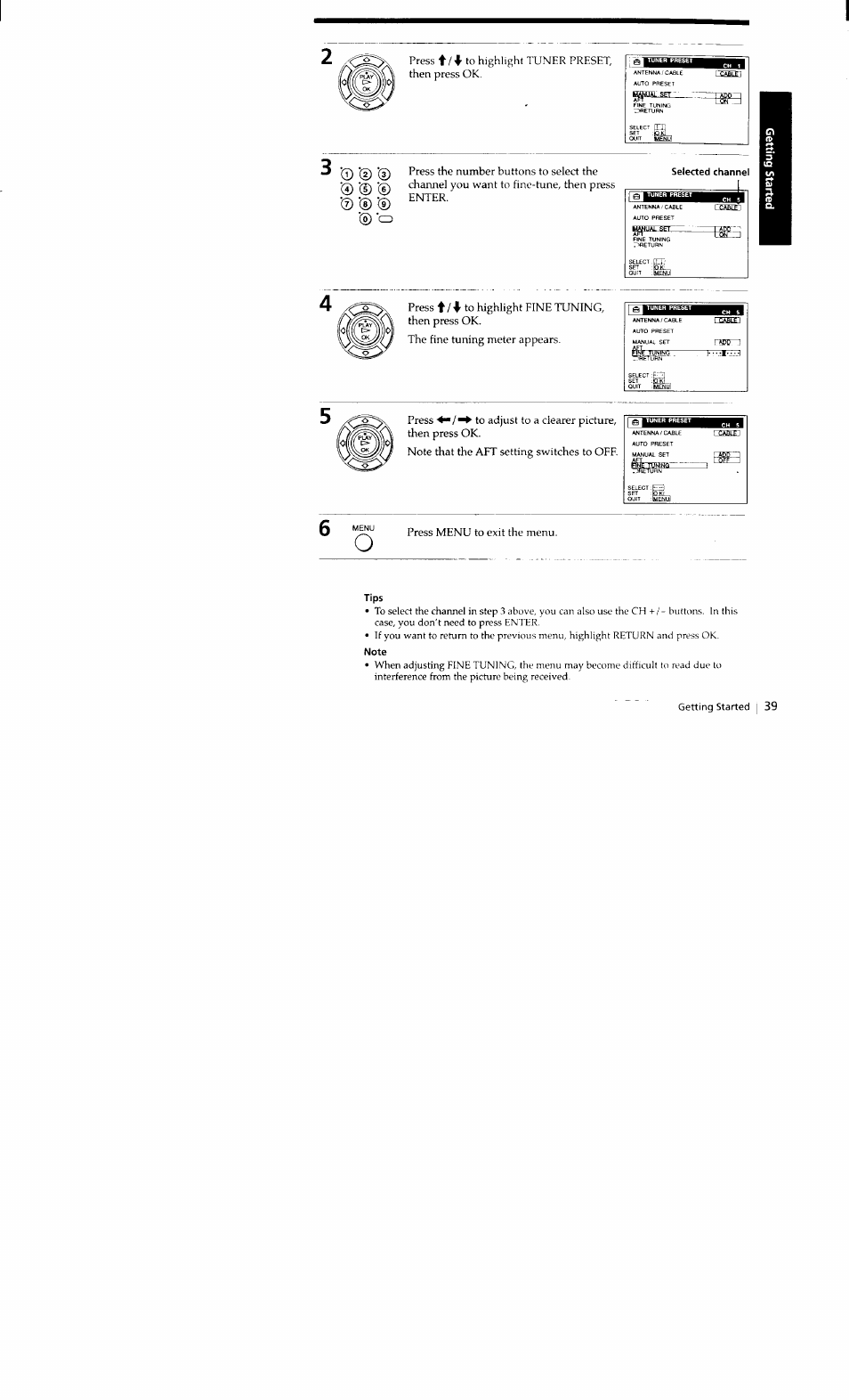 Tips | Sony SLV-662HF User Manual | Page 40 / 80