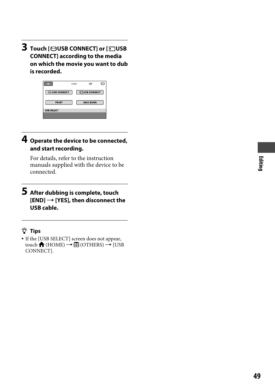 Sony DCR-SR220 User Manual | Page 49 / 111