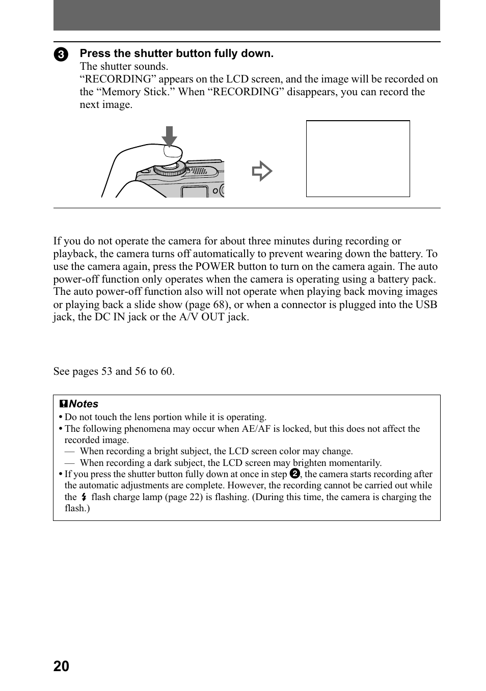 Sony DSC-P5 User Manual | Page 20 / 100