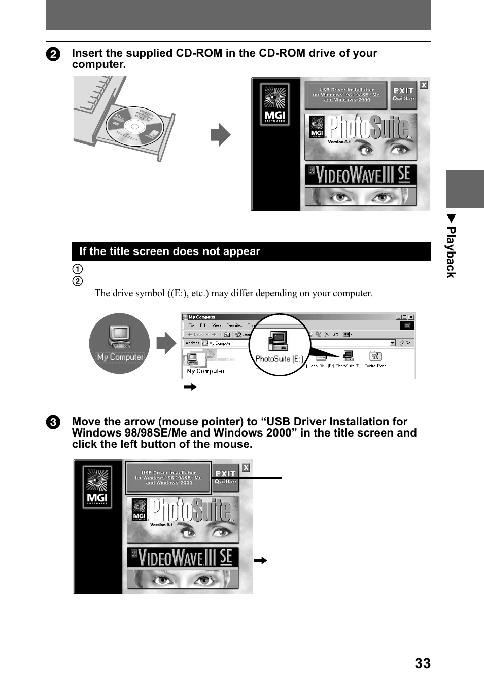 Sony DSC-P5 User Manual | Page 33 / 100