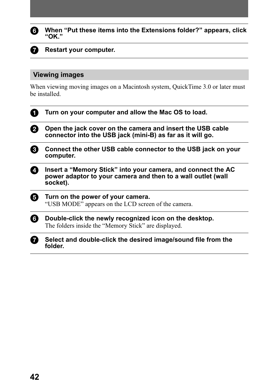 Sony DSC-P5 User Manual | Page 42 / 100