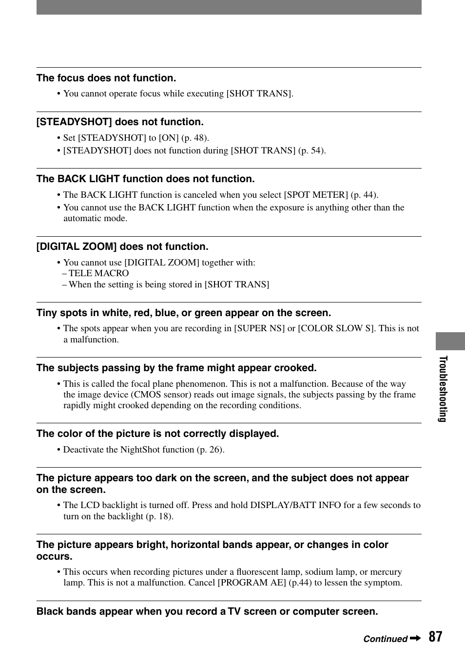Sony HDR-HC1 User Manual | Page 87 / 123