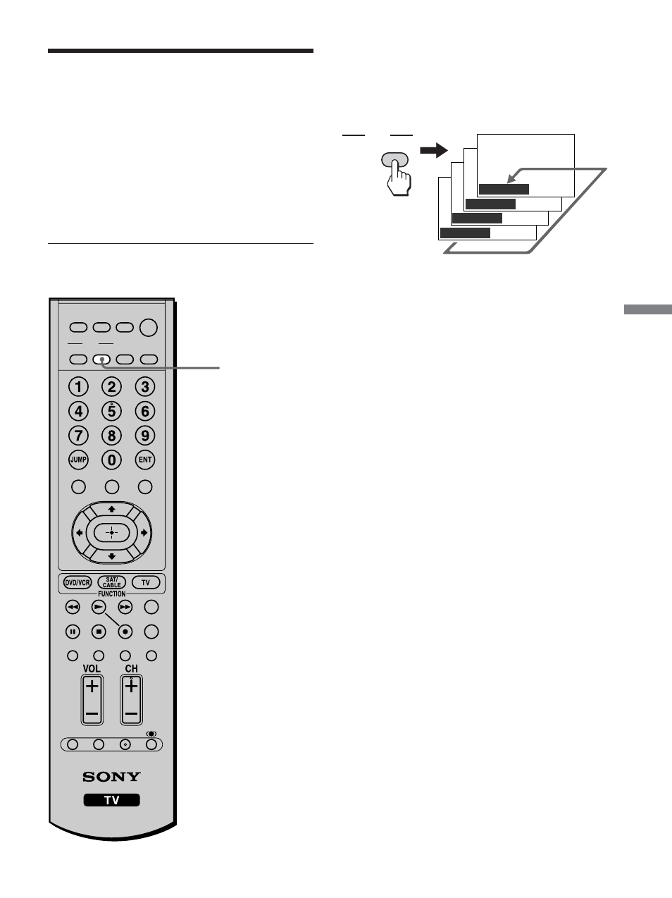 Using the wide screen mode, Changing the wide screen mode, Watching the tv | Sony KLV-23M1 User Manual | Page 45 / 80
