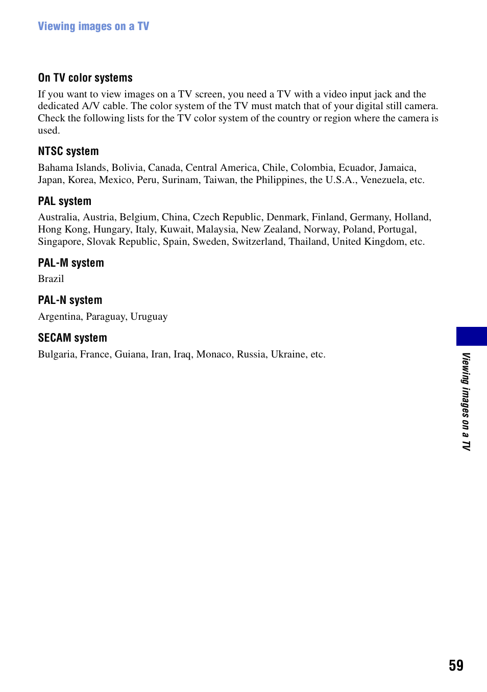 Sony DSC-S730 User Manual | Page 59 / 100