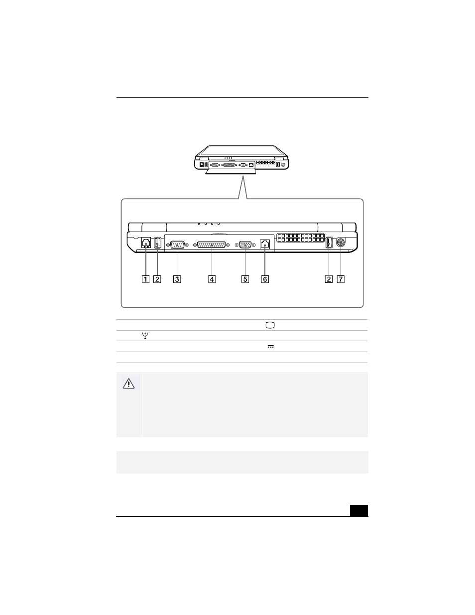 Back | Sony PCG-FX290K User Manual | Page 25 / 138
