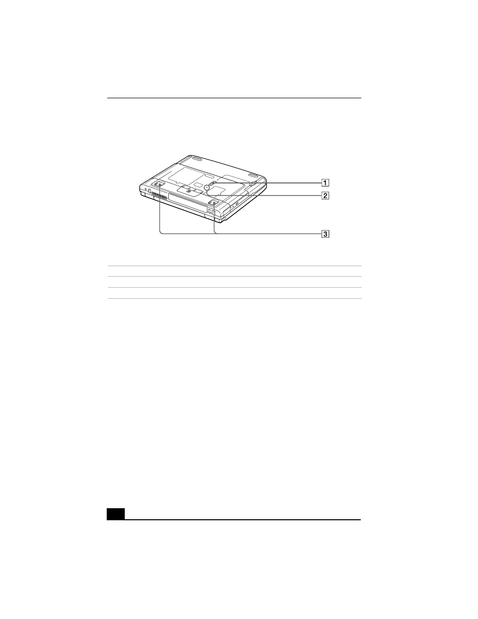 Bottom | Sony PCG-FX290K User Manual | Page 26 / 138