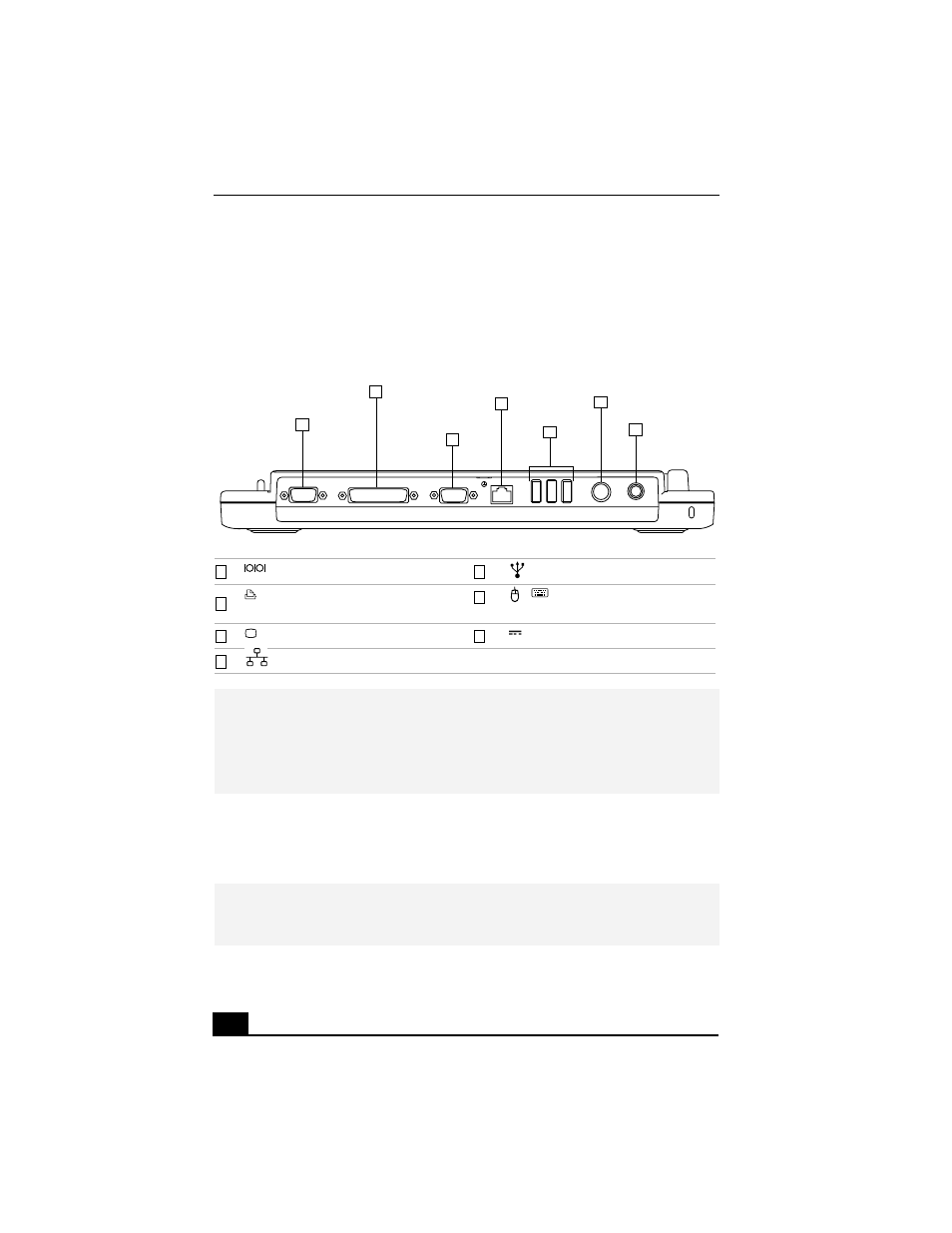 Connecting the port replicator, Port replicator, To attach your computer to the port replicator | Sony PCG-FX290K User Manual | Page 66 / 138