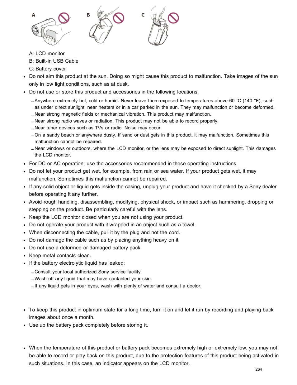 Sony HDR-CX240 User Manual | Page 274 / 351