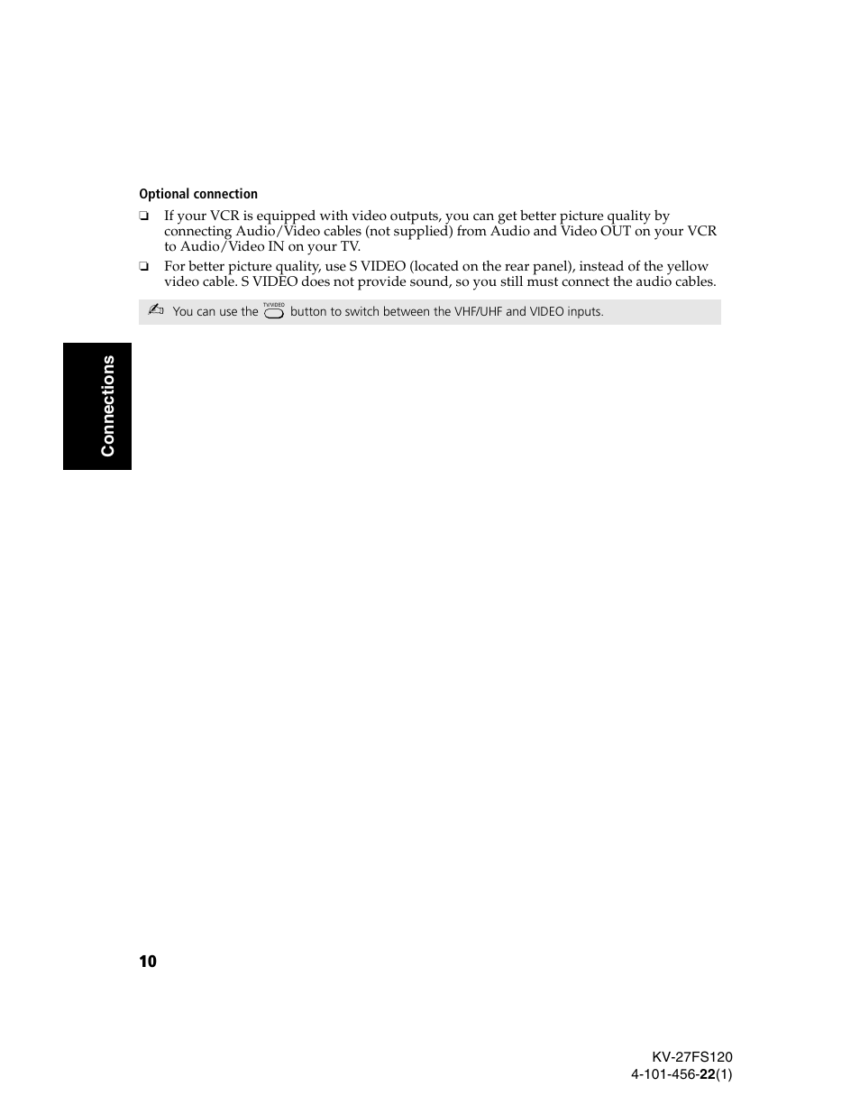 Sony KV-27FS120 User Manual | Page 18 / 48
